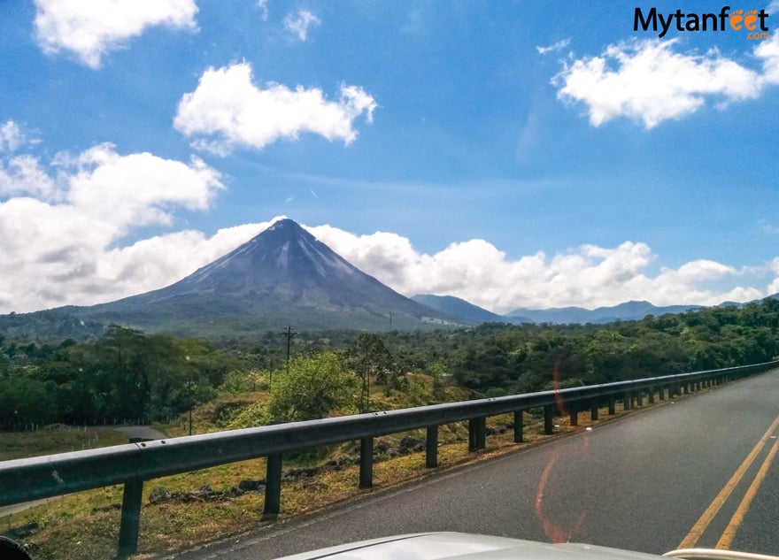 driving to arenal from Guanacaste: Arenal Volcano