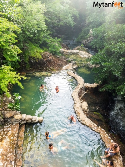 Costa Rica hot springs