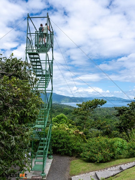arenal observatory lodge observation tower lake arenal