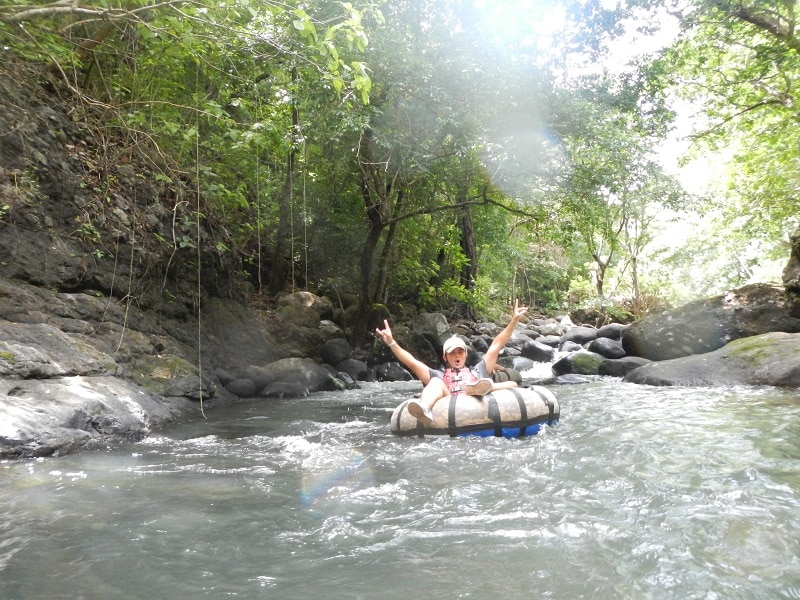 guachipelin combo tour - white water tubing