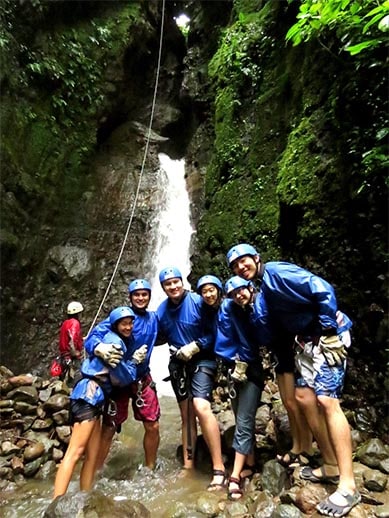 Canyoning in Arenal - Pure Trek Canyoning