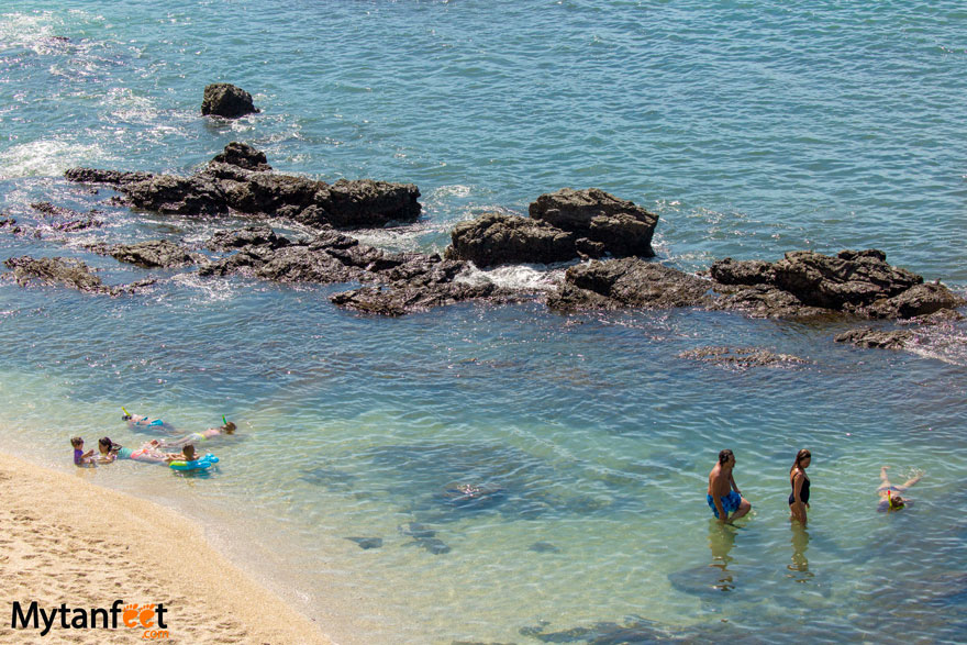 Snorkeling at Conchal