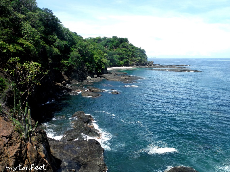 5 beautiful beaches in guanacaste costa rica you've never heard of - playa huevo cliff view