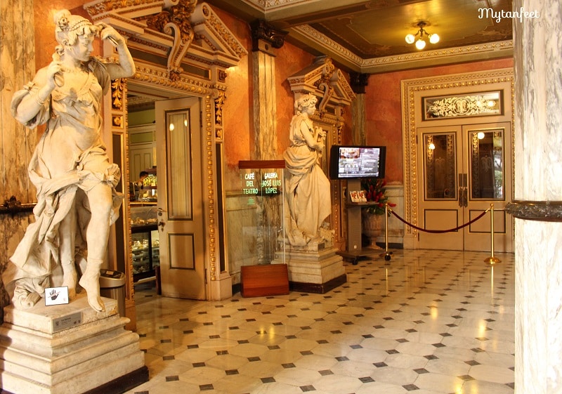 national theater of Costa Rica lobby