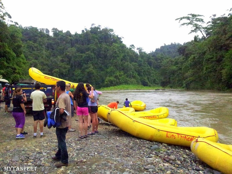 white water rafting Costa Rica Rio Pacuare 