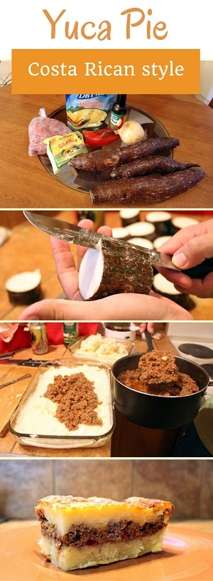 yuca recipe - How to make Costa Rican yuca pie