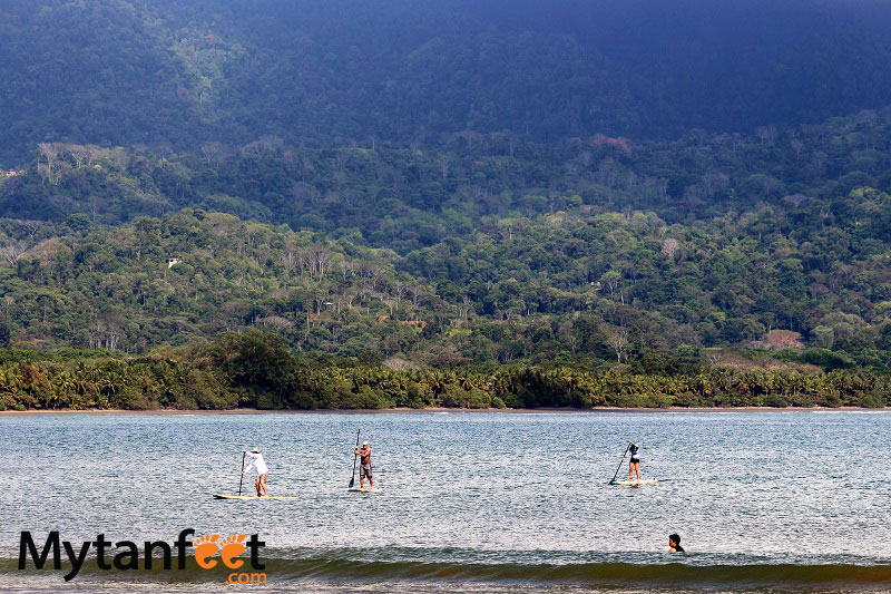 SUP at Marino Ballena National Park