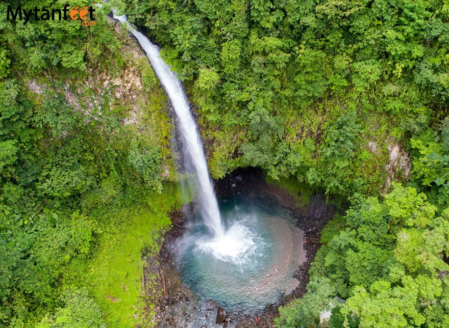 ecological reserve fortuna waterfall