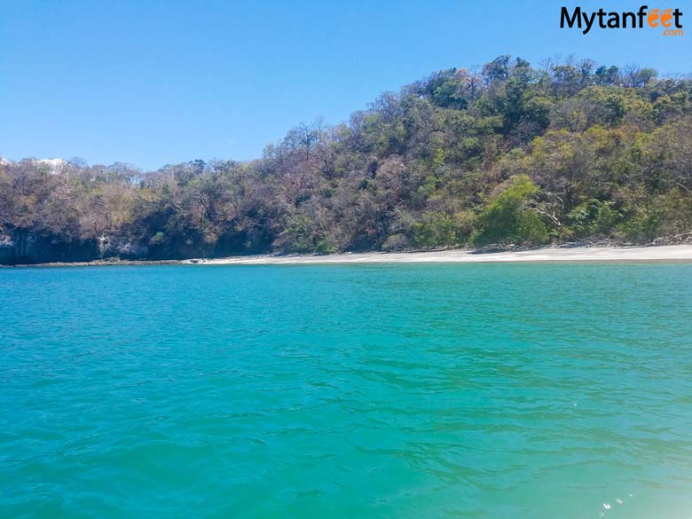 Playa Huevo beach in Gulf of Papagayo