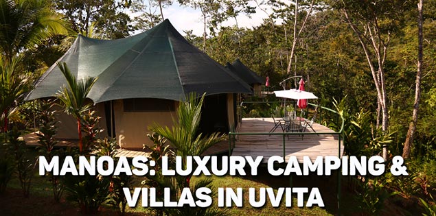 manoas in uvita - a beautiful resort in the hills of Uvita. Choose from luxury tents or villas