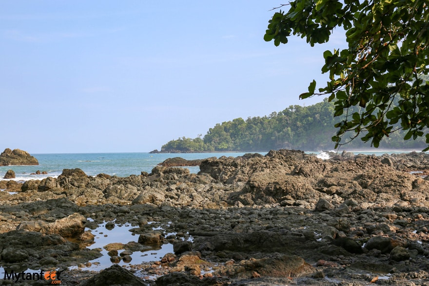 The beach at San Pedrillo station in Corcovado National Park