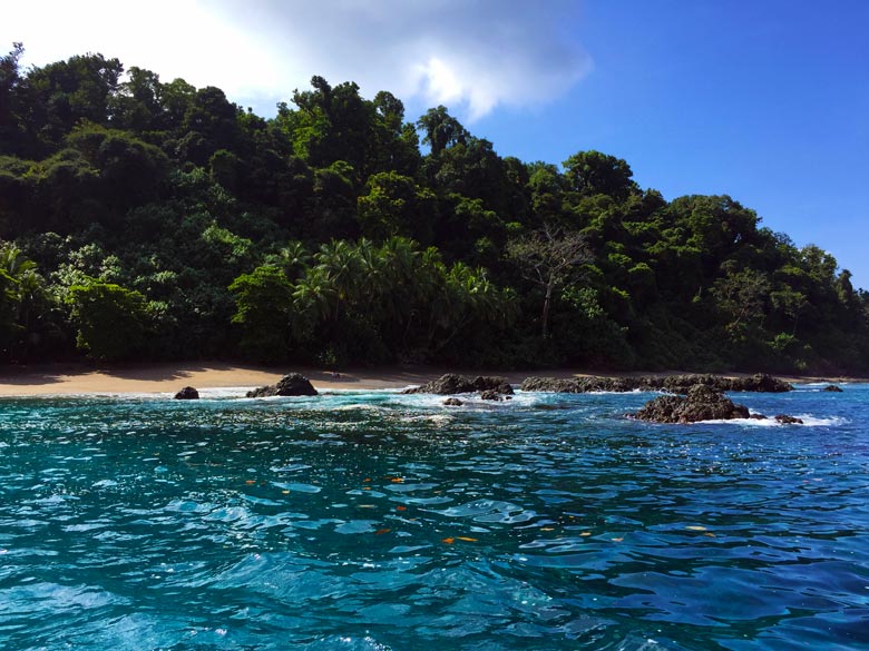 snorkeling at cano island