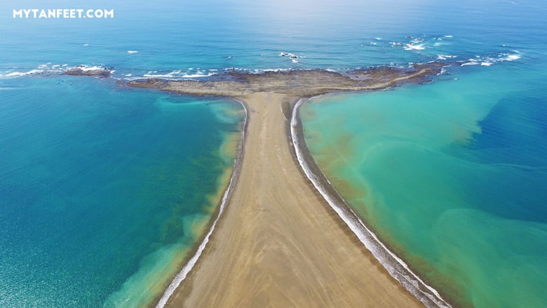 things to do in uvita - whale's tail at marino ballena national park