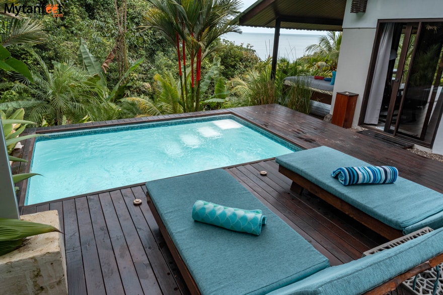 Honeymoon suite and private pool