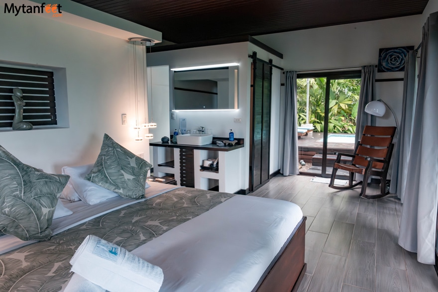 Tranquilo Lodge honeymoon suite 