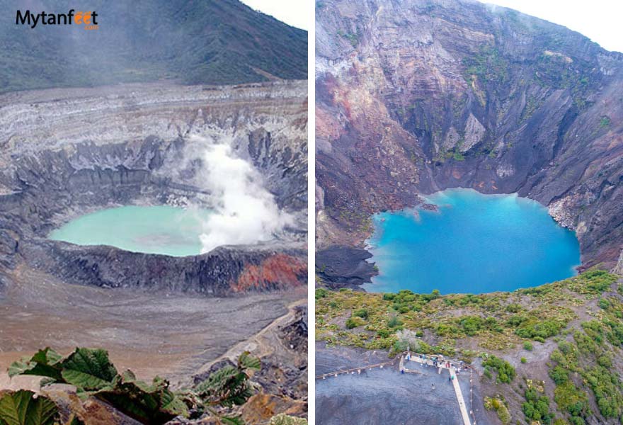 Costa Rica volcanoes 