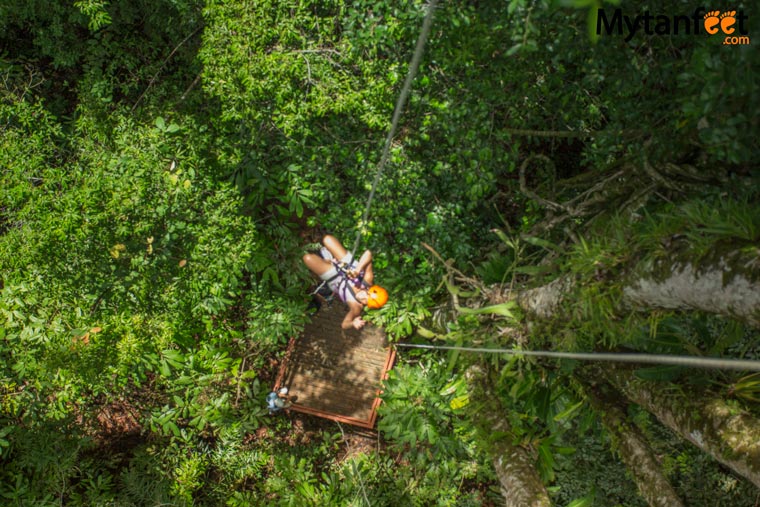 Hacienda Baru in Dominical - tree climbing