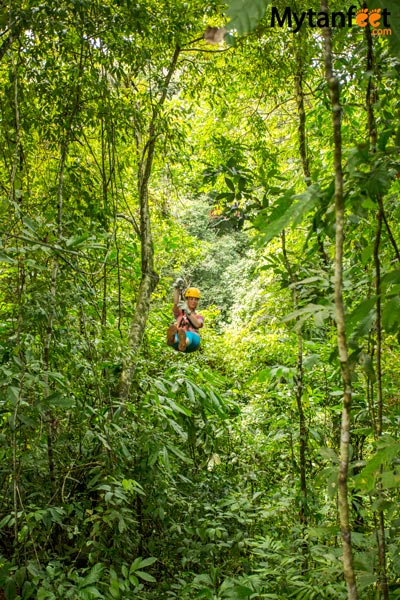 Hacienda Baru in Dominical - ziplining