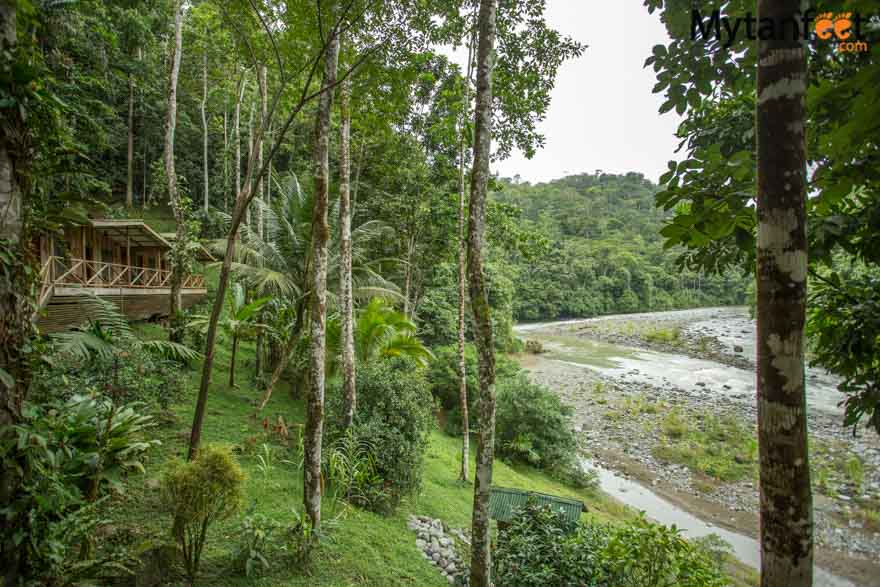 2 day white water rafting trip in Costa Rica at RIo Pacuare with Rios Tropicales: the lodge on the river