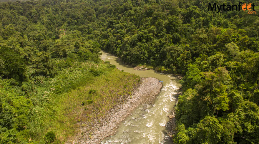 2 day white water rafting trip in Costa Rica: start of day 1 Rio Pacuare