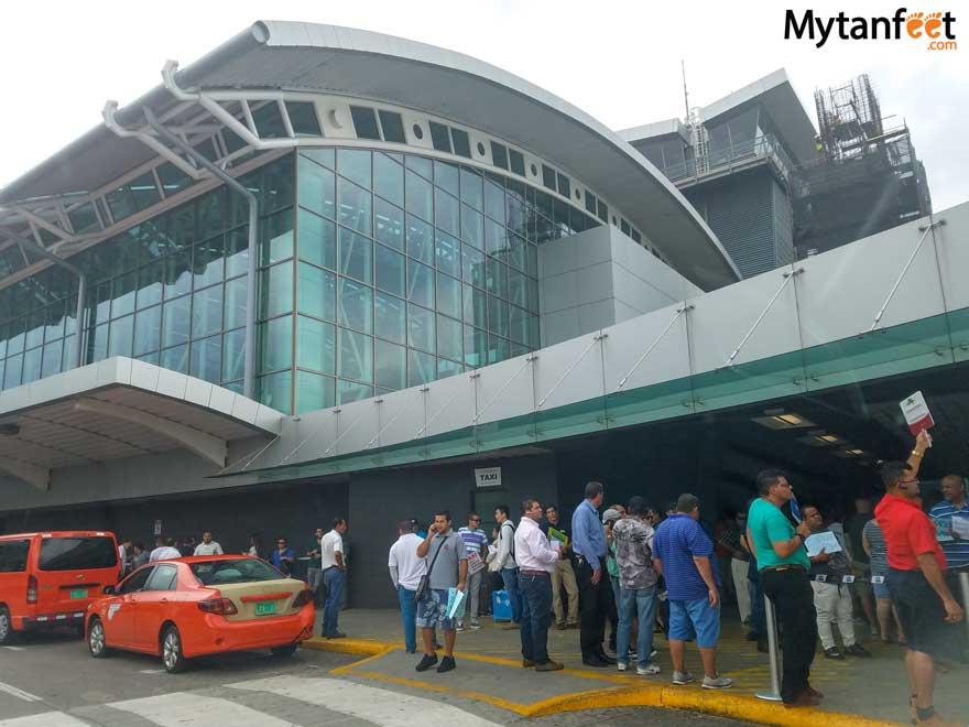 Uber Costa Rica - SJO Airport meeting point. 