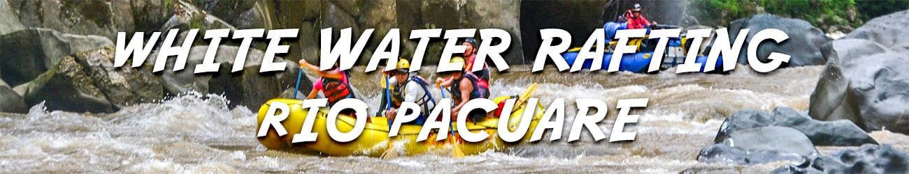 Costa Rica white water rafting Rio Pacuare discount