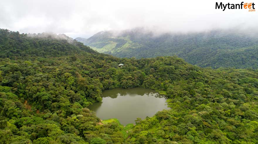 Children's eternal rainforest pocosol station - Pocosol waterfall