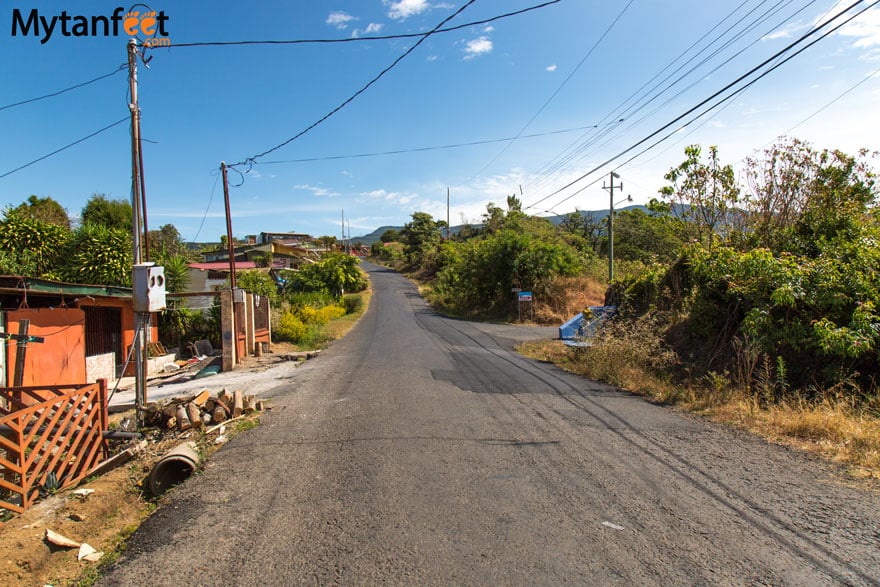 Roads through Grecia