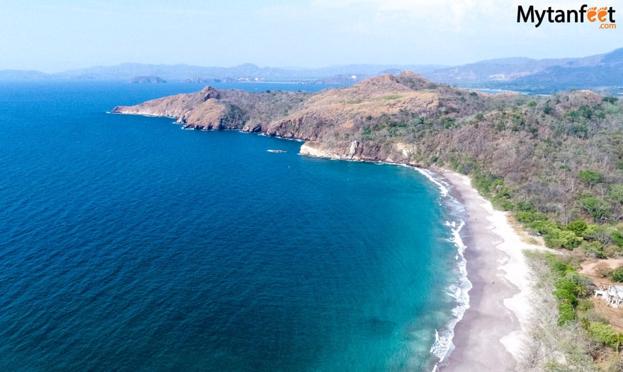 Guanacaste beaches drone 