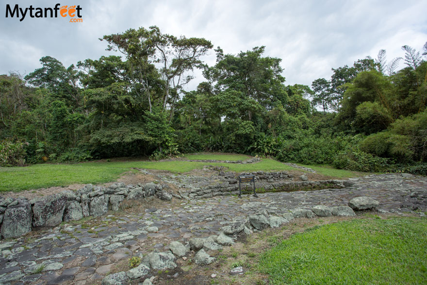 guayabo national monument - aqueducts