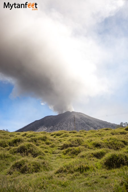 turrialba volcano map