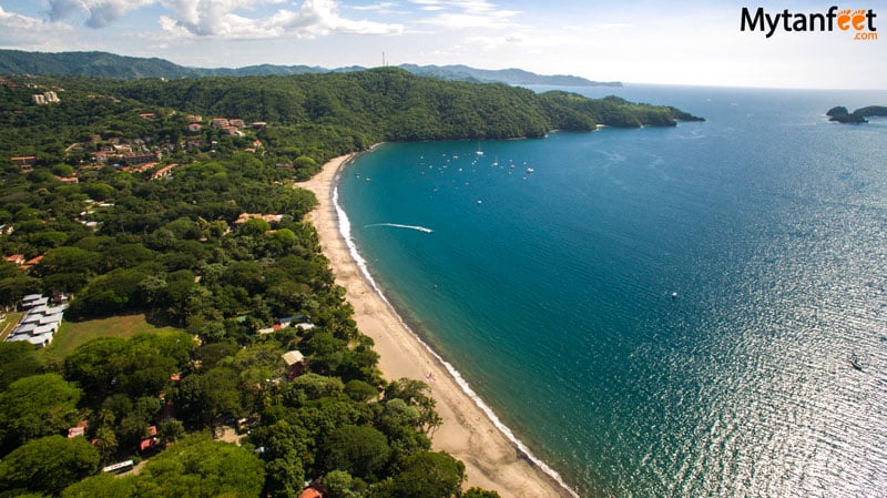 Aerial photo of Playa Hermosa