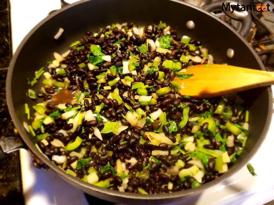 Costa Rican gallo pinto recipe