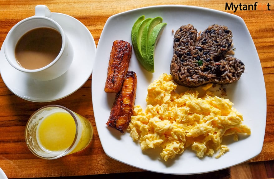 Costa Rican gallo pinto recipe breakfast