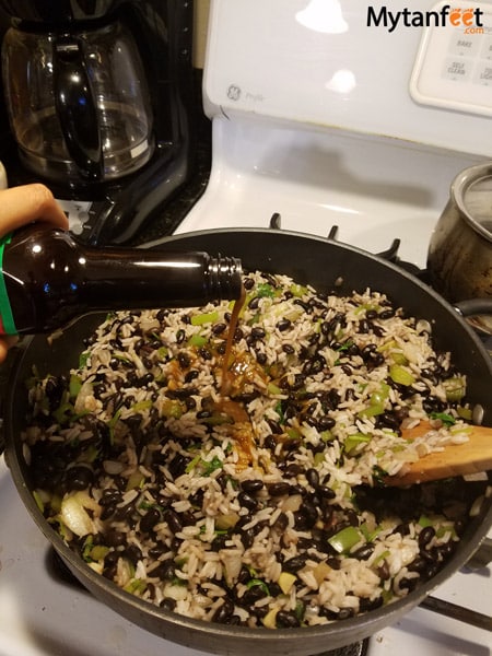 Costa Rican gallo pinto recipe