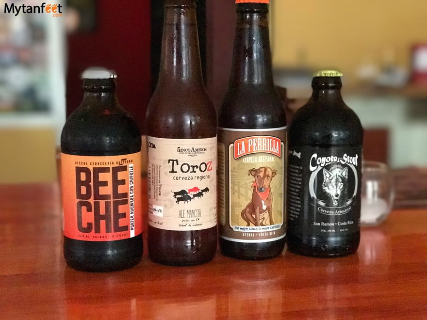 Costa Rican craft beer - micro breweries