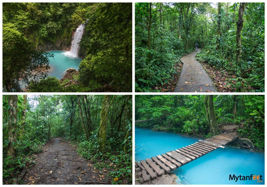 hikes in Costa Rica - Rio Celeste Tenorio Volcano National Park