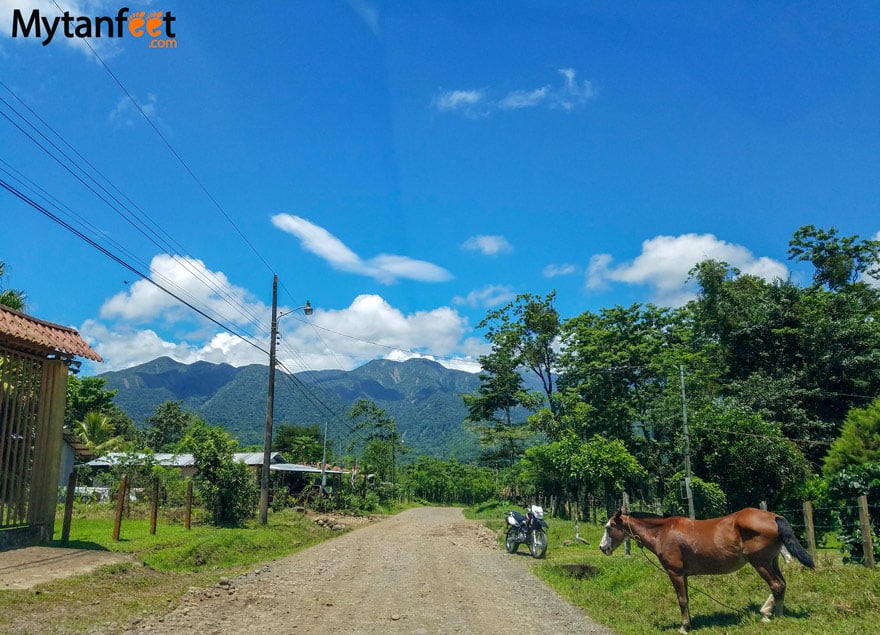 Bijagua Costa Rica town