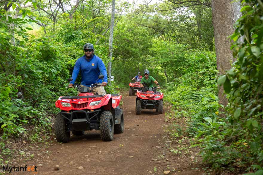 Diamante ATV tour in Guanacaste