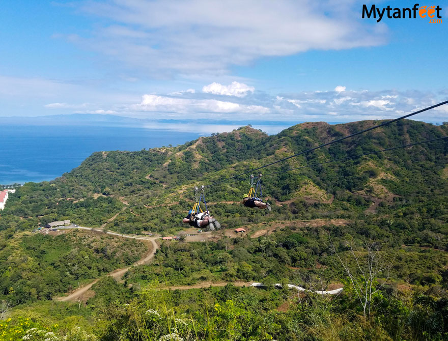 Diamante Adventure Park - superman ocean view zipline