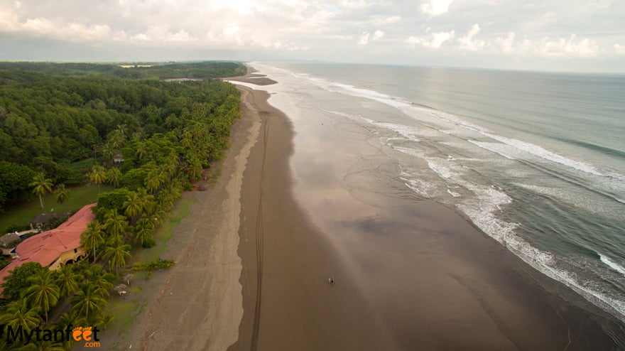 black sand beaches in Costa Rica - Playa Bejuco black sand beaches in Costa Rica - Playa Bejuco