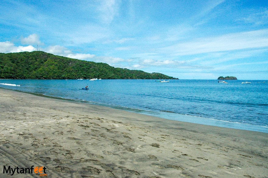 black sand beaches in Costa Rica - Playa Hermosa Guanacaste black sand beaches in Costa Rica - Playa Hermosa Guanacaste