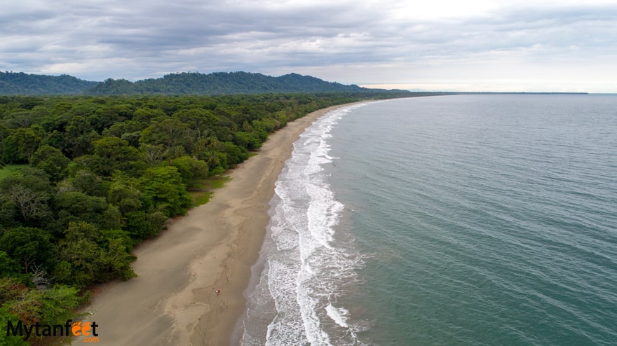 black sand beaches in Costa Rica - Playa Negra Puerto Viejo black sand beaches in Costa Rica - Playa Negra Puerto Viejo