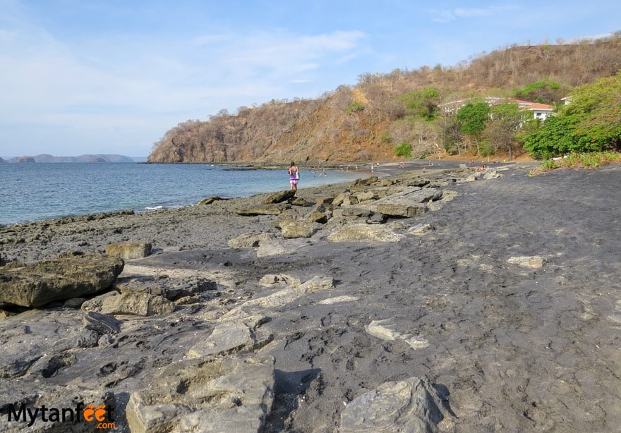 black sand beaches in Costa Rica - Playa Ocotal black sand beaches in Costa Rica - Playa Ocotal