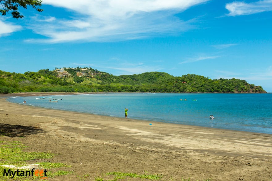 black sand beaches in Costa Rica - Playa Panama black sand beaches in Costa Rica - Playa Panama