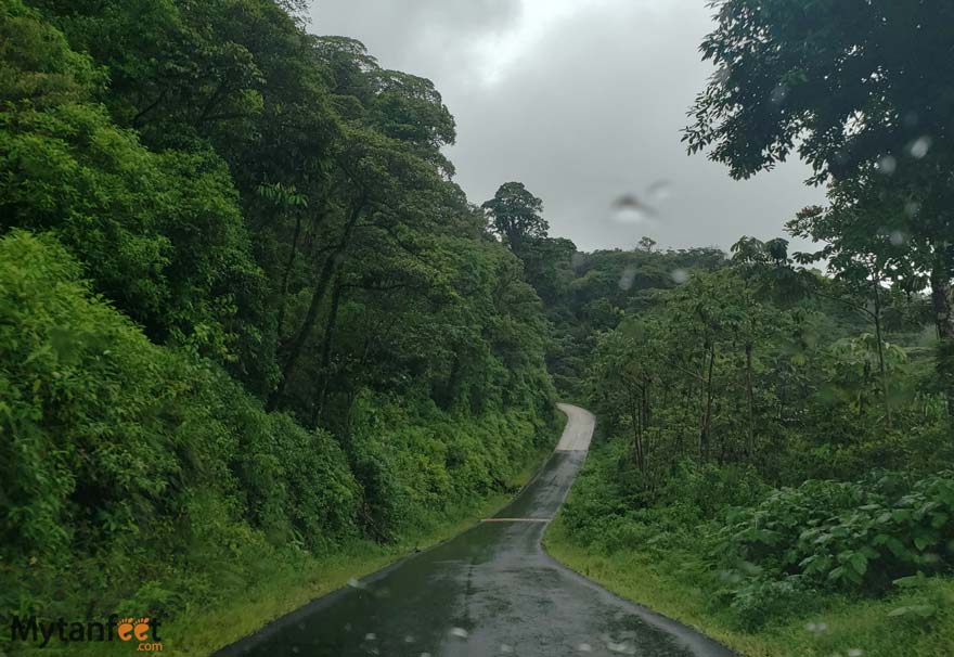 How to Get to Rio Celeste By Car: Road Condition and Map