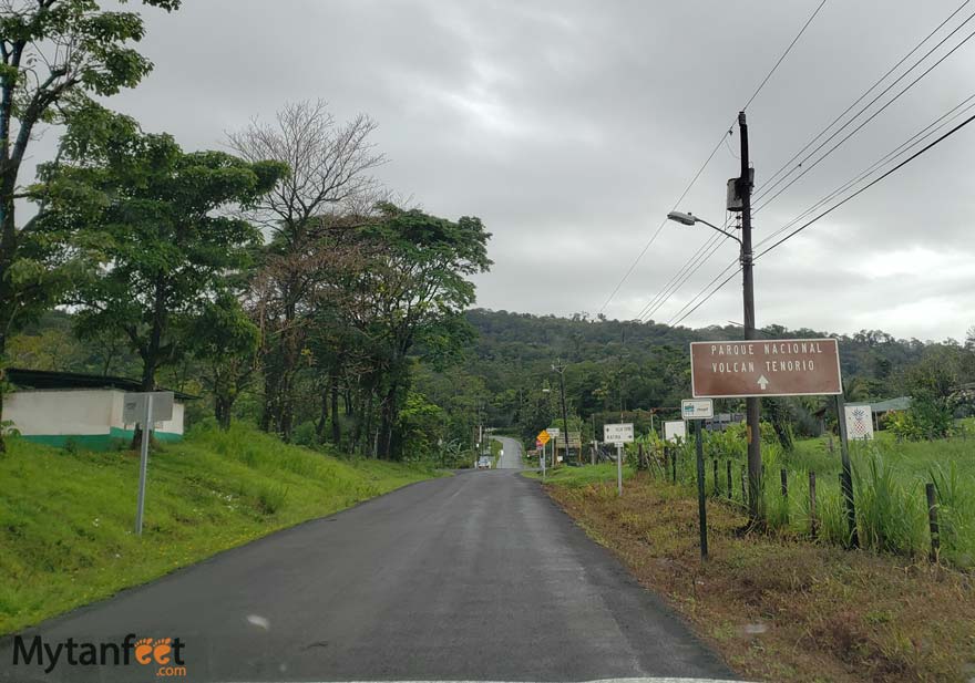 how to get to rio celeste from la fortuna