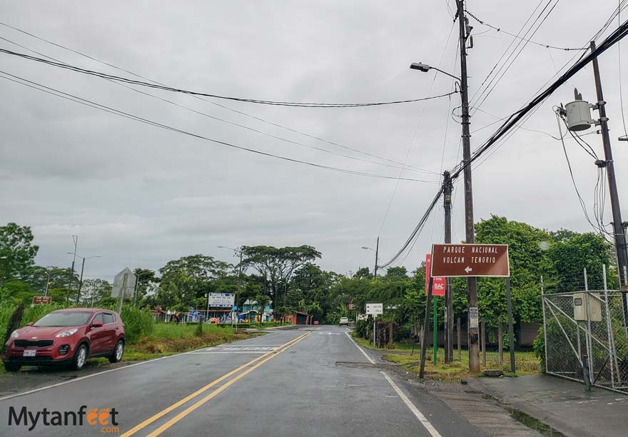 how to get to rio celeste from la fortuna