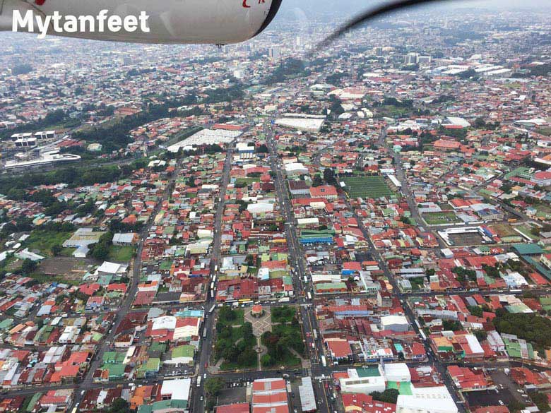 View of San Jose from our local flight. View from San Jose