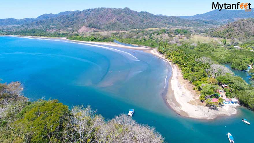 Playa Pochote PuntarenasCosta Rica - beach and river